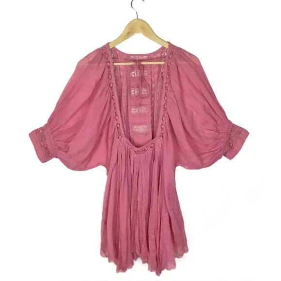 FREE PEOPLE One Finley Mini Dress Tunic